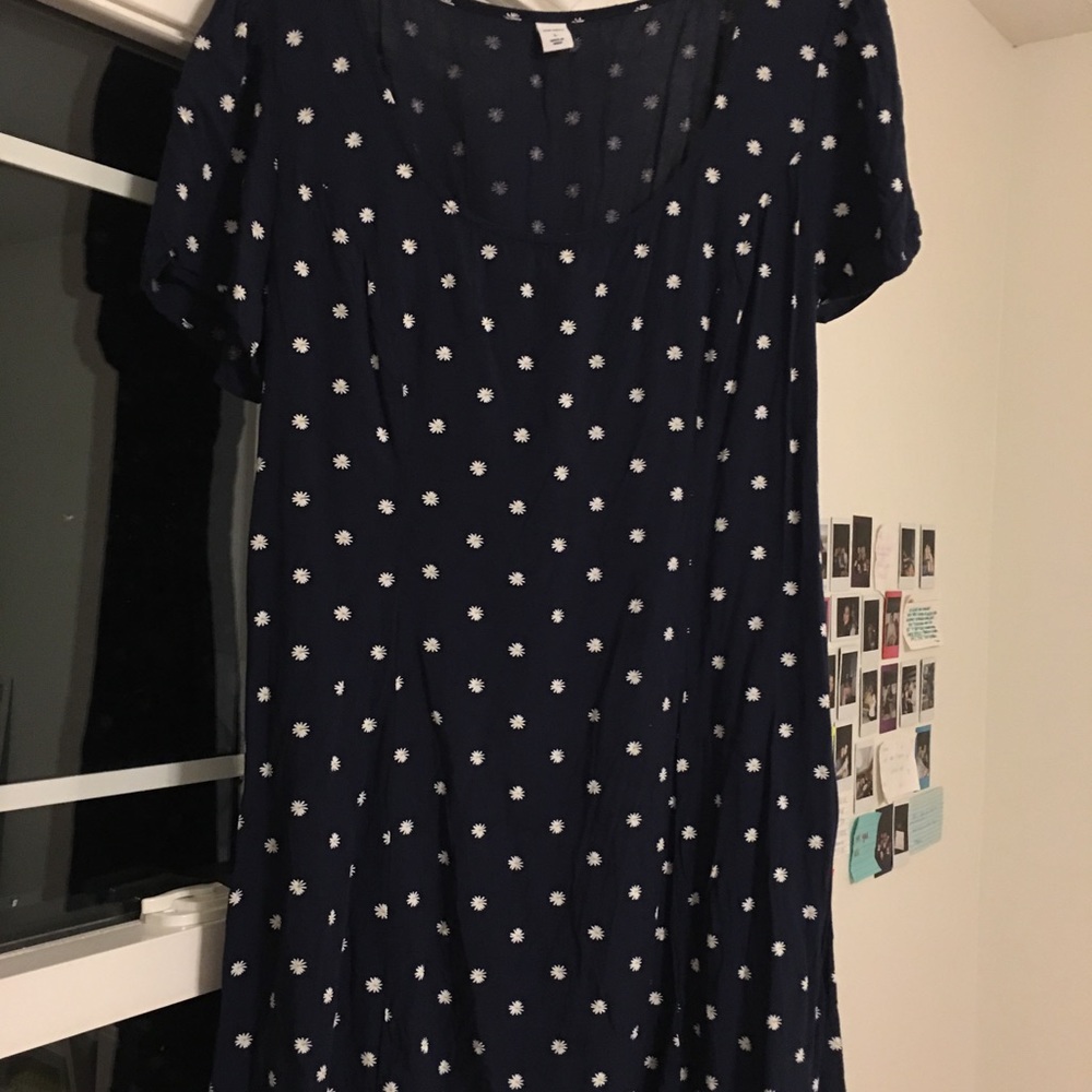 old navy daisy skater dress
